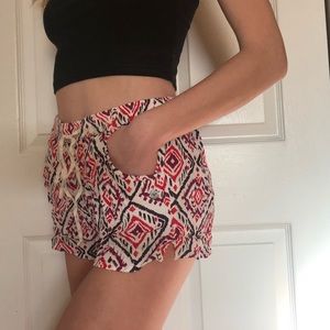 Roxy Patterned Shorts